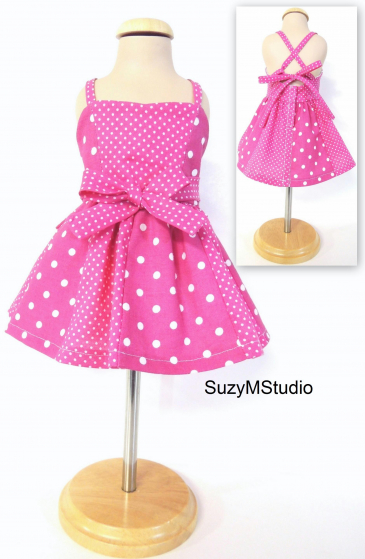 Marie Dress Sewing Pattern for 18 inch dolls