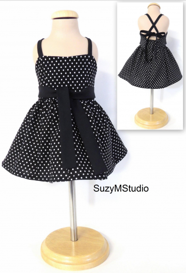 Marie Dress Sewing Pattern for 18 inch dolls