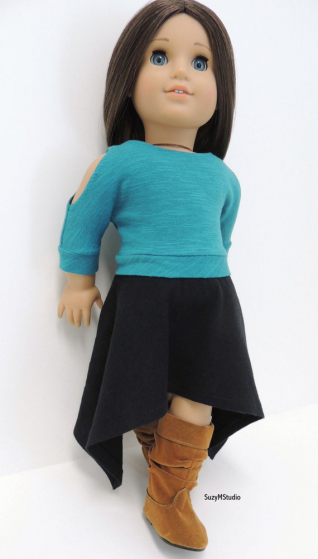 Open Shoulder Doman Dress and Top