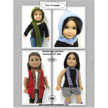 Free Hooded Scarf Tutorial - Crochet