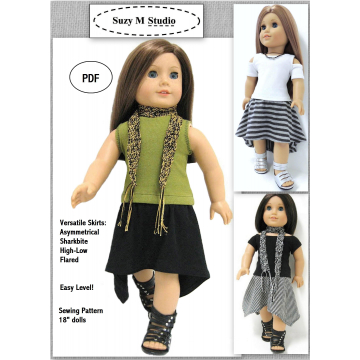 Versatile Skirts Four Styles